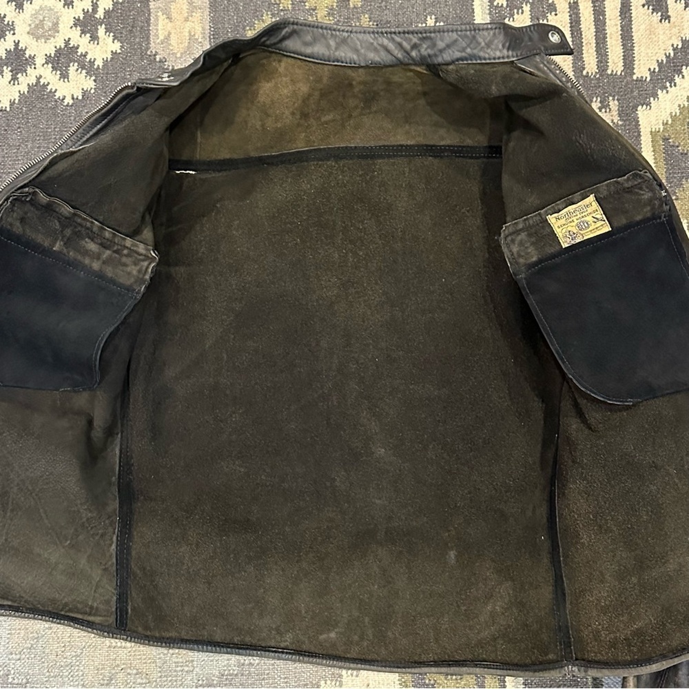 Vtg Northeaster Flying Togs Beck Women’s Jacket and Pants Genuine Horsehide READ - Picture 6 of 14